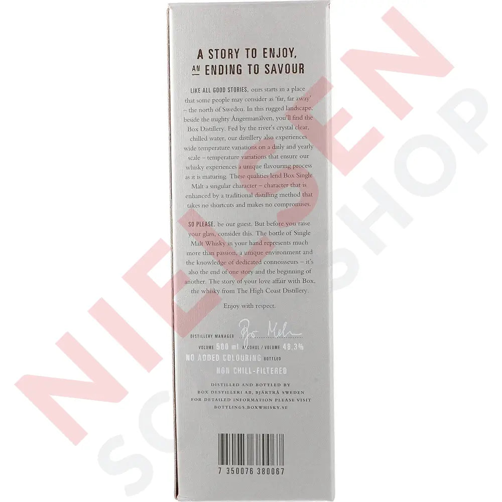 Box Whisky The Explorer Spiritus