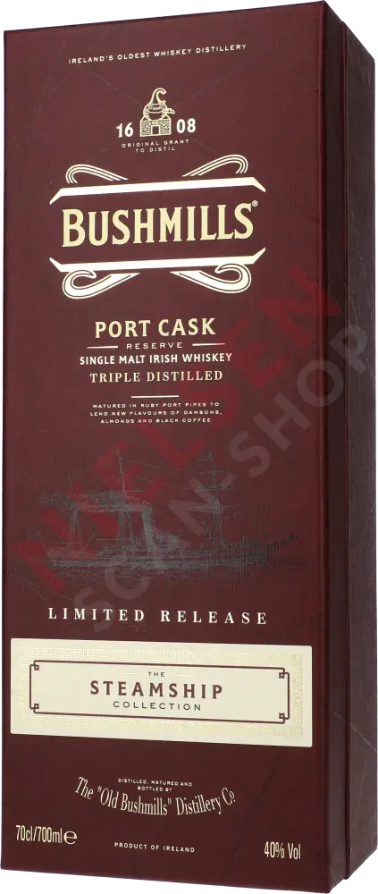 Bushmills Steamship Port Cask Spiritus