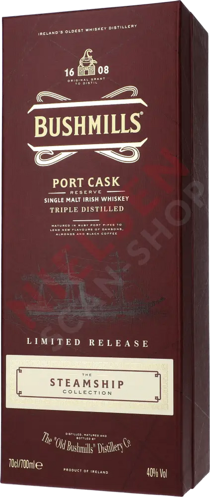 Bushmills Steamship Port Cask Spiritus