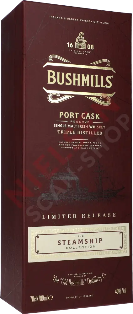 Bushmills Steamship Port Cask Spiritus