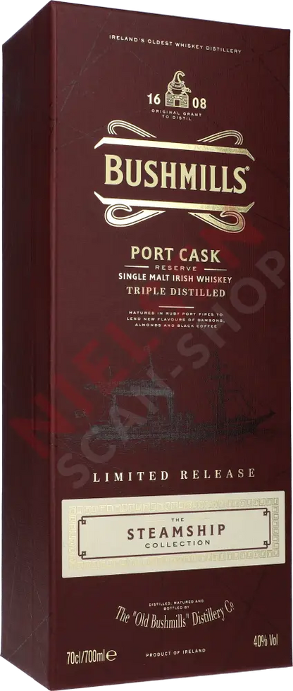 Bushmills Steamship Port Cask Spiritus