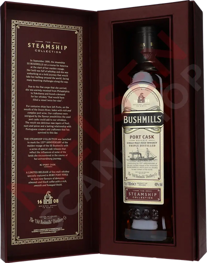 Bushmills Steamship Port Cask Spiritus