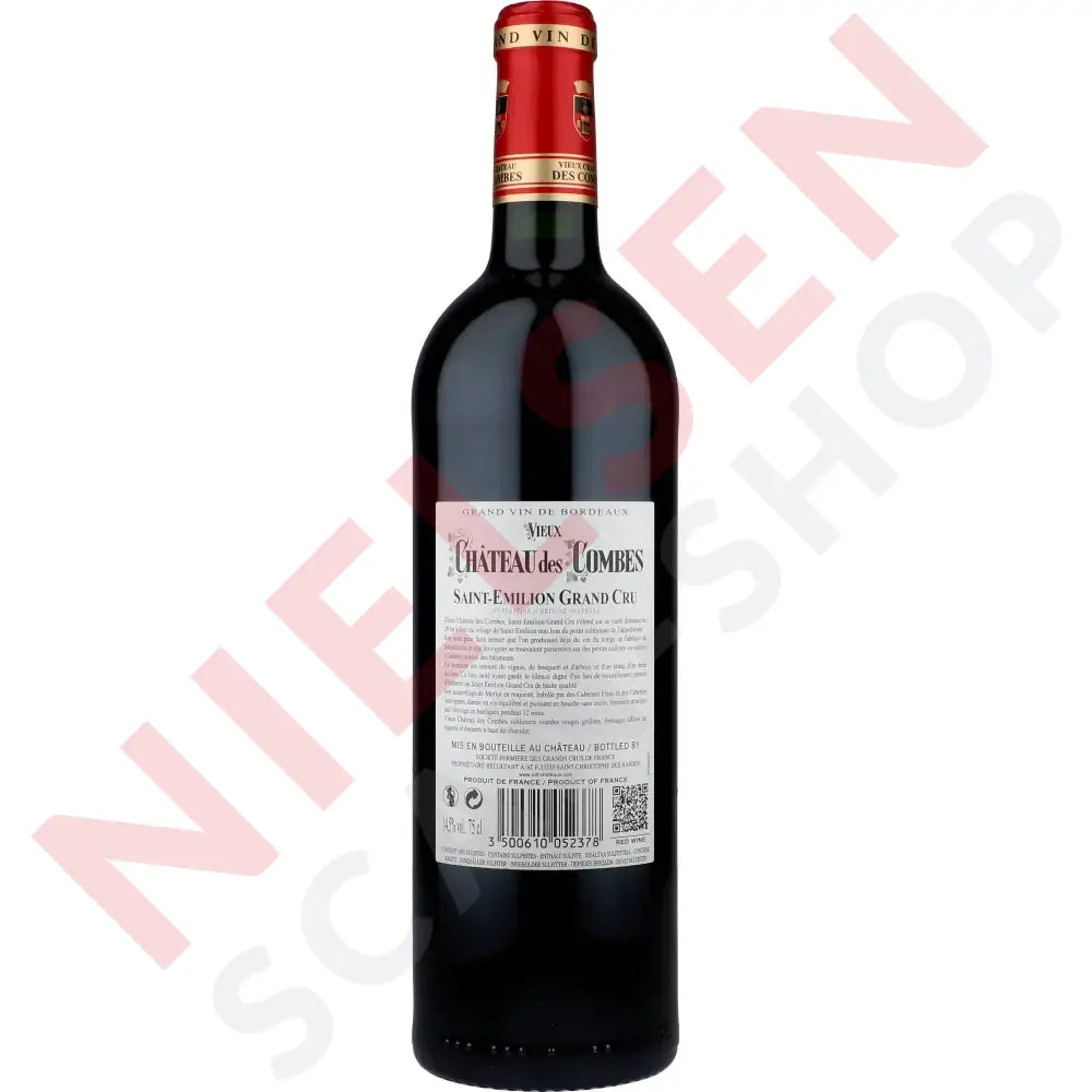 Château Des Combes Saint-Émilion Grand Cru Vin