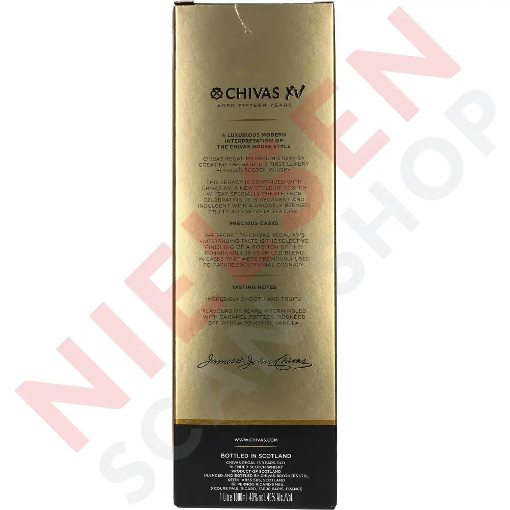 Chivas Regal Xv 15Y Spiritus