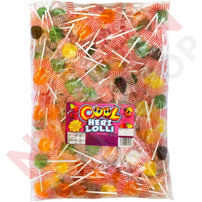 Cool Herz-Lolli-Mix Slik & Dagligvarer