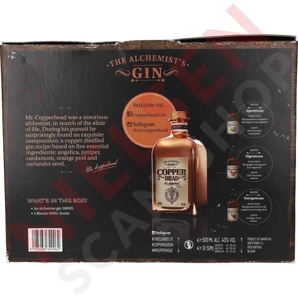 Copperhead Geschenkbox Spiritus