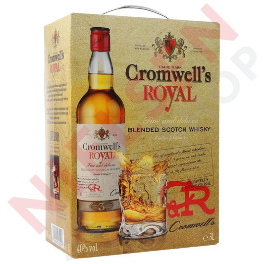 Cromwell`s Royal 40% 3 ltr. BIB - AllSpirits