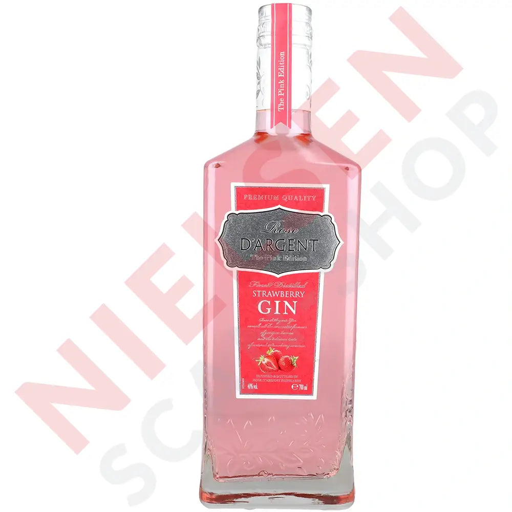 D’argent Rose Pink Strawberry Gin Spiritus