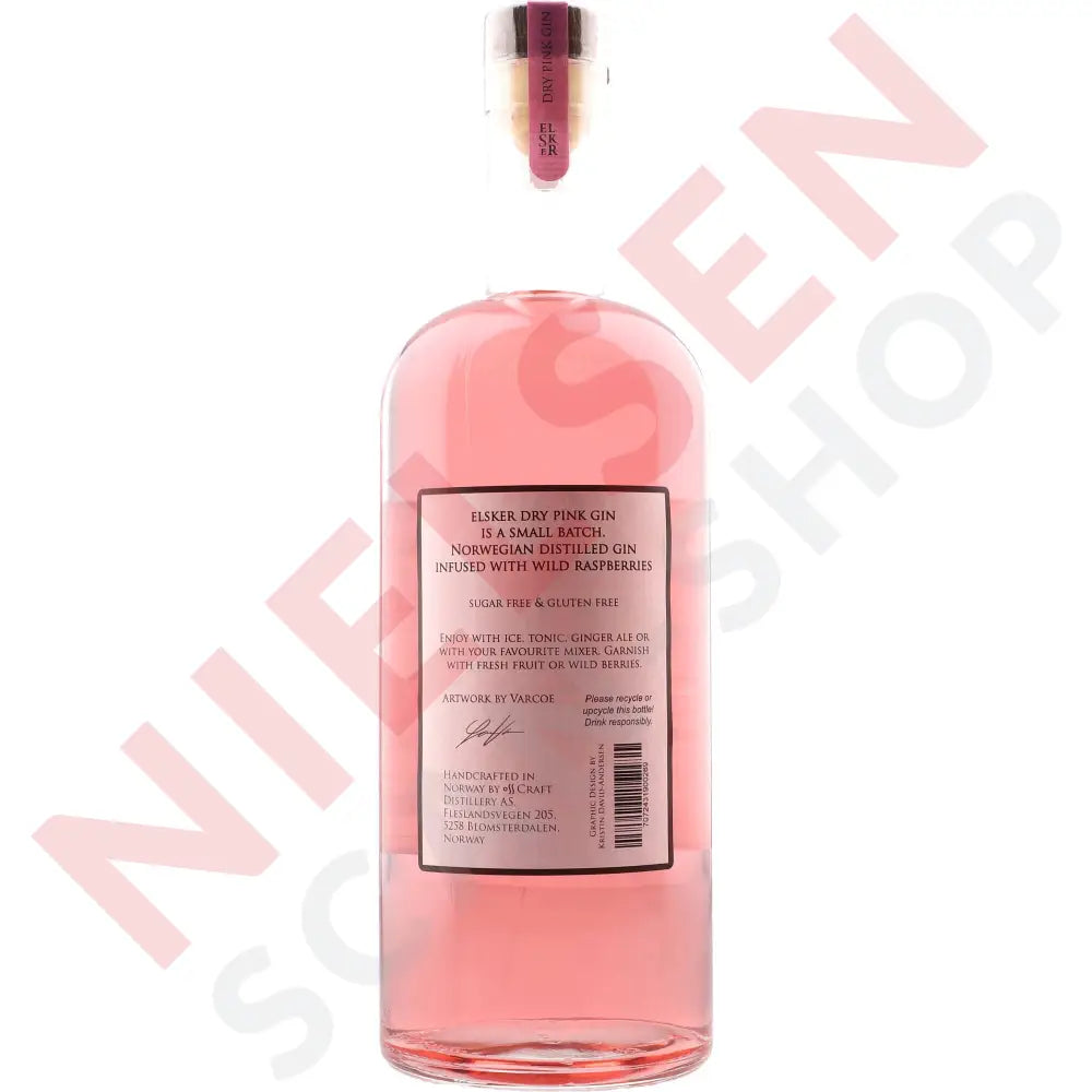 Elsker Dry Pink Gin Spiritus