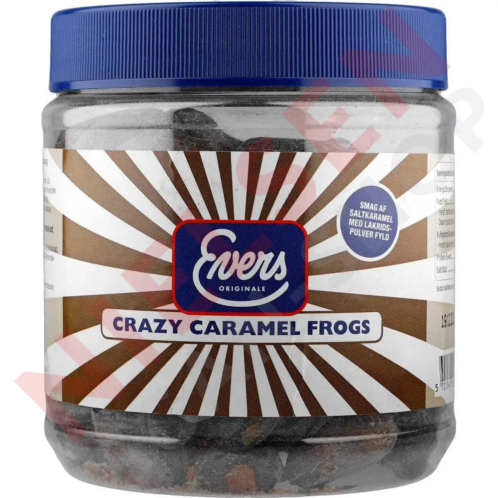Evers Crazy Caramel Frogs Slik & Dagligvarer