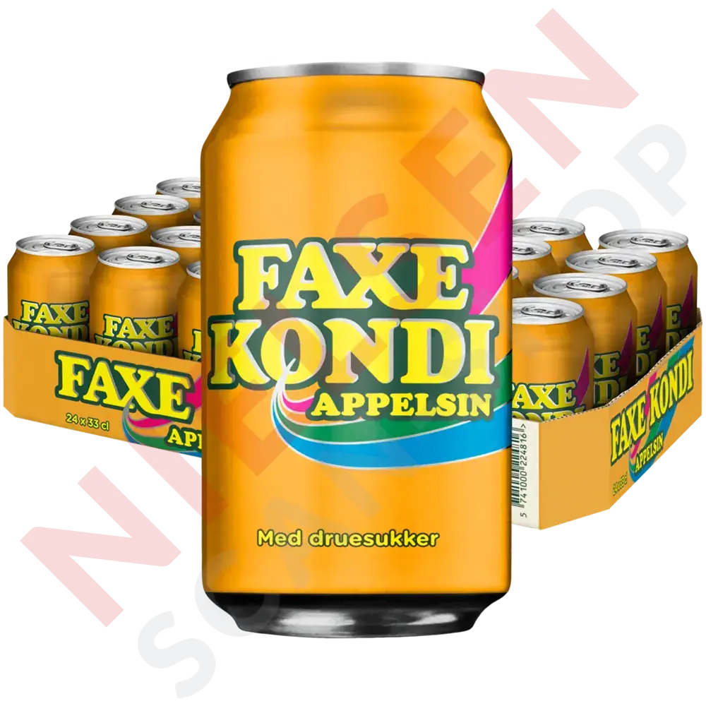Faxe Kondi Appelsin Softdrinks & Energydrinks