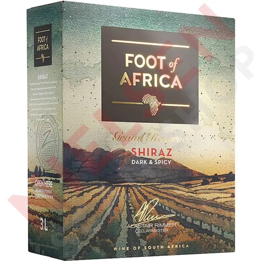 Foot Of Africa Grand Reserve Shiraz Dark & Spicy