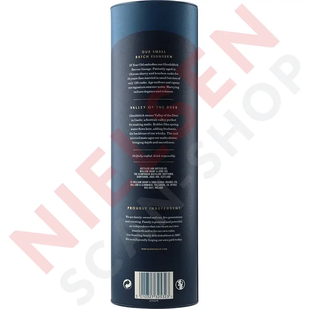 Glenfiddich 18Y Spiritus