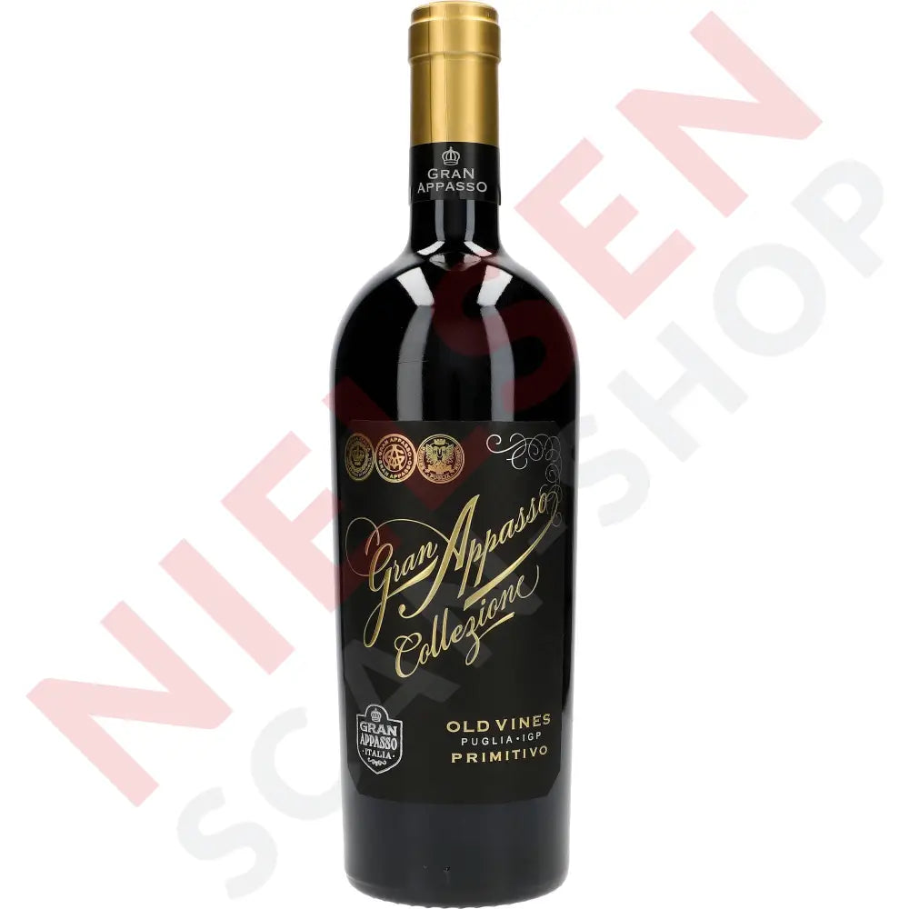 Gran Appasso Collezione Primitivo 16 % 0,75 ltr. - AllSpirits