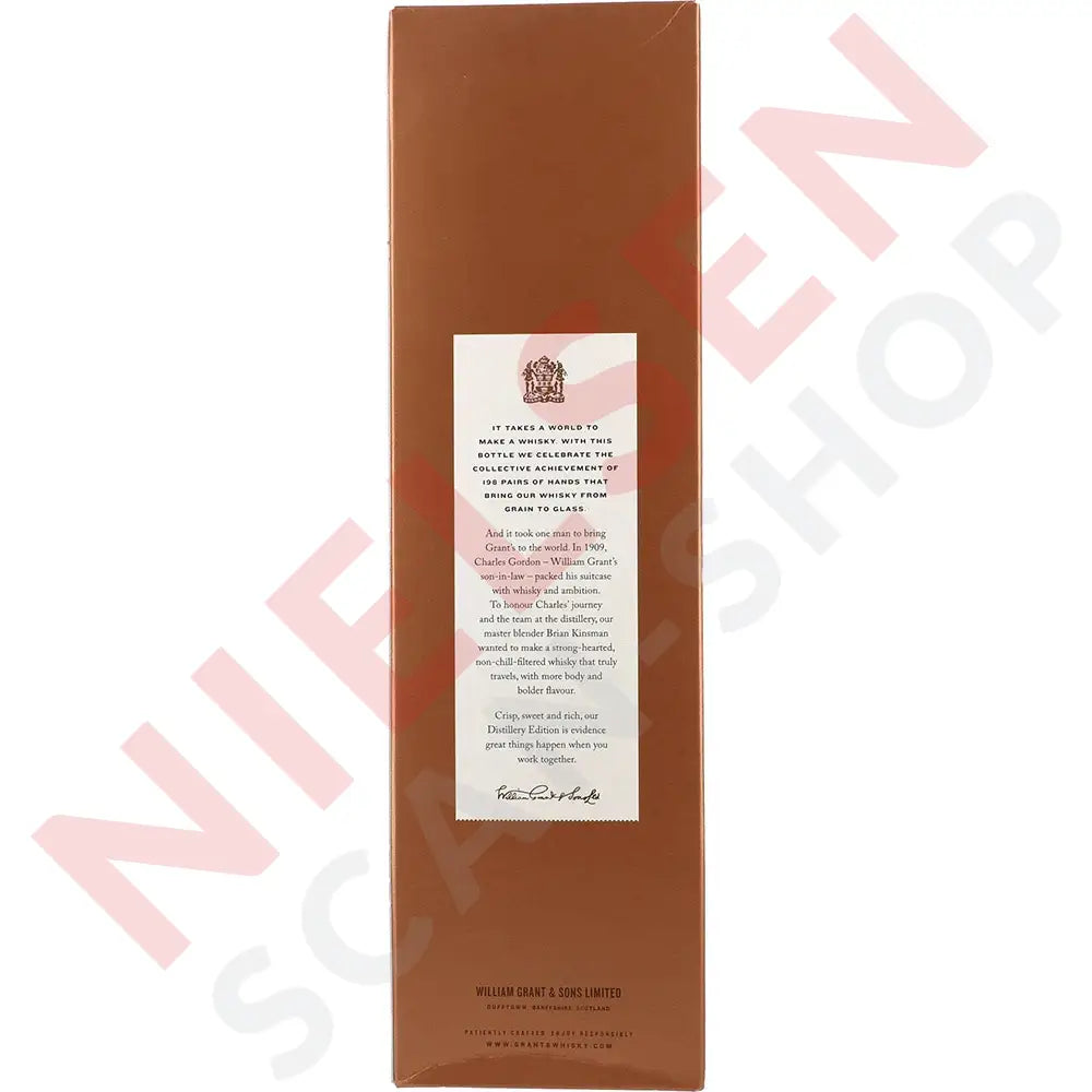 Grant’s Distillery Edition Spiritus