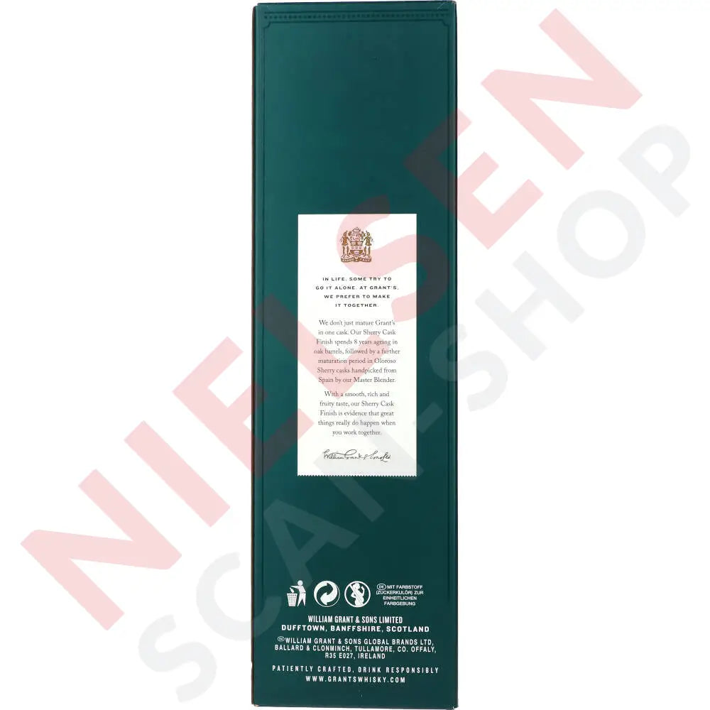 Grant’s Sherry Cask Finish 8Y Spiritus