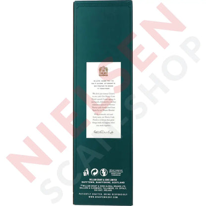 Grant’s Sherry Cask Finish 8Y Spiritus