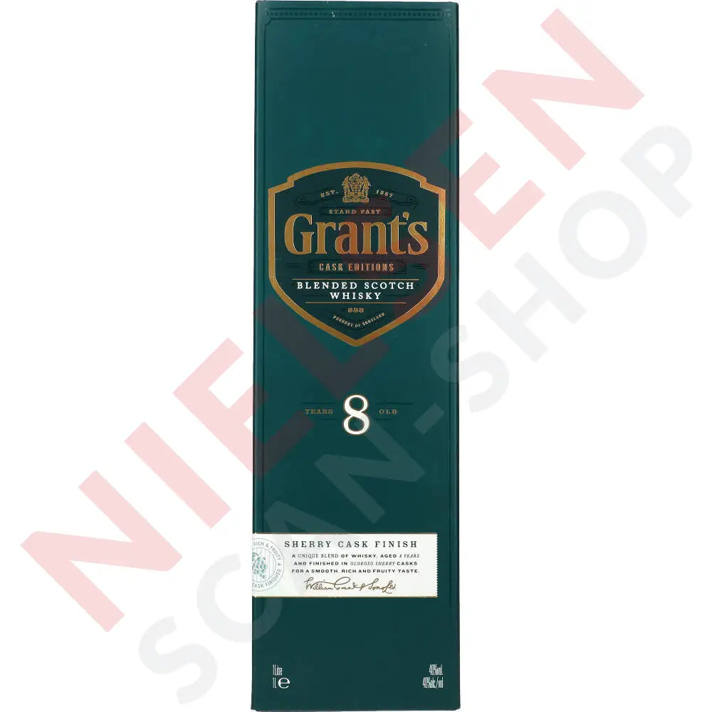 Grant’s Sherry Cask Finish 8Y Spiritus