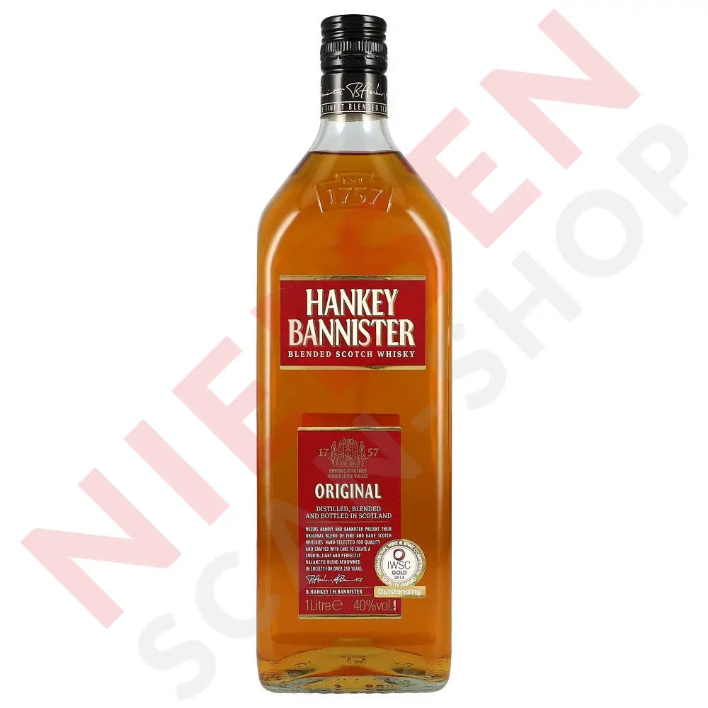 Hankey Banister 3Y blend 40% 1 ltr. - AllSpirits