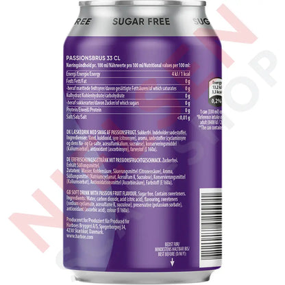 Harboe Passionsbrus 0% Sugar Softdrinks & Energydrinks