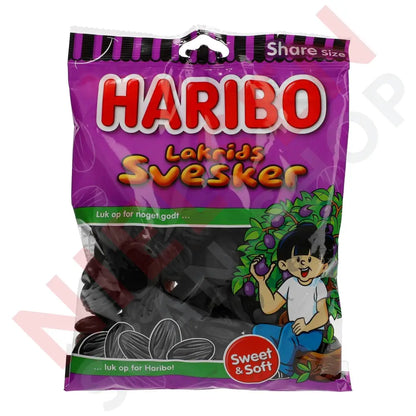Haribo Lakrids Svesker 375g - AllSpirits