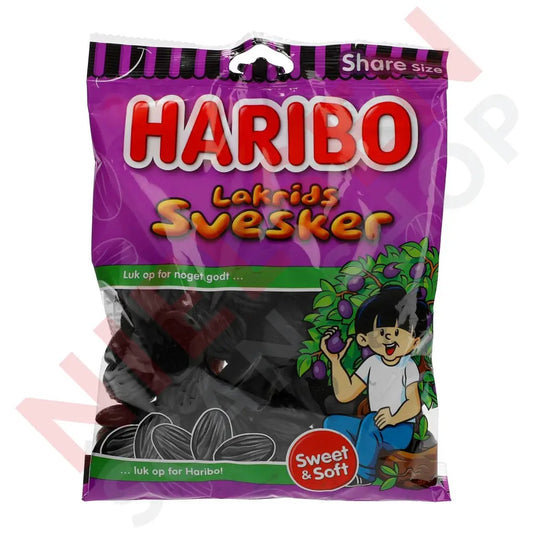 Haribo Lakrids Svesker 375g - AllSpirits