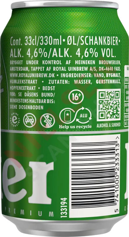Heineken Premium Lager Øl & Cider