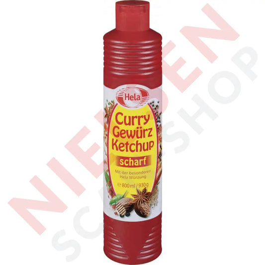 Hela Curry Gewürzketchup Leicht Scharf Slik & Dagligvarer