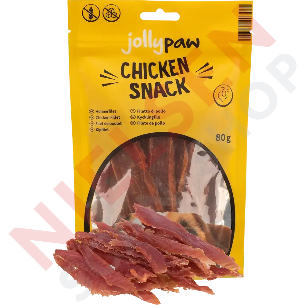 Jollypaw Chicken Snack Ohne Haut Dyrefoder