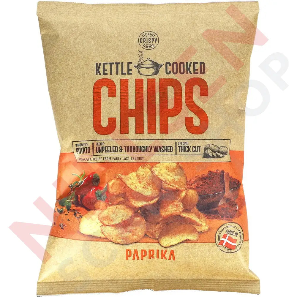Kettle Chips Paprika Slik & Dagligvarer