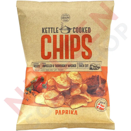 Kettle Chips Paprika Slik & Dagligvarer