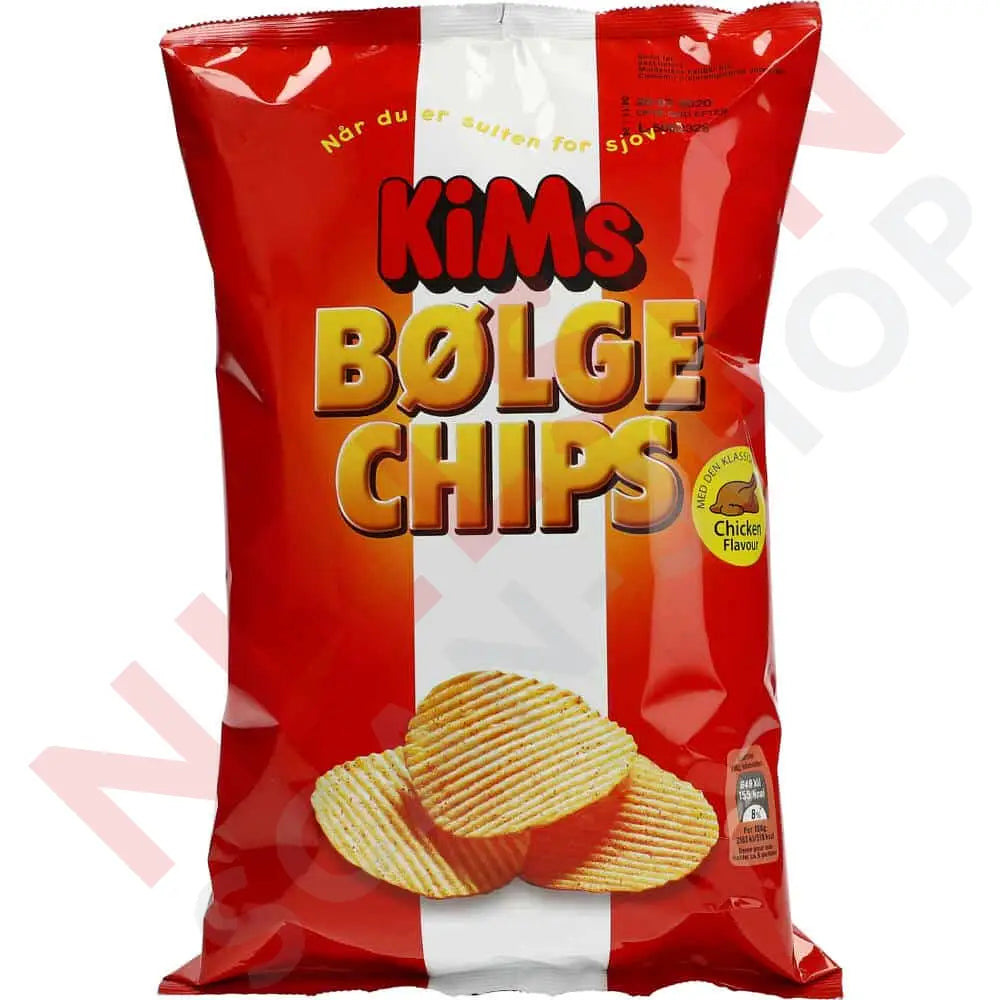 Kims Bølgechips Original Slik & Dagligvarer