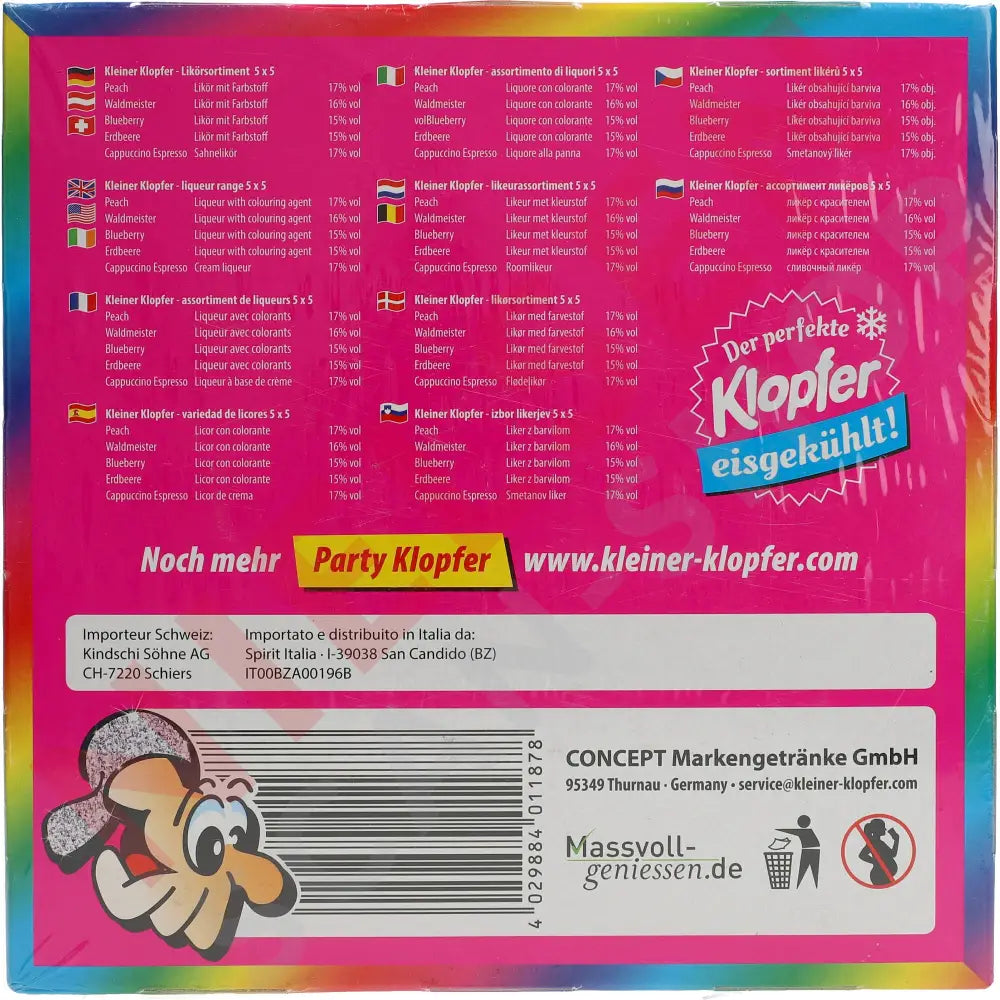 Kleiner Klopfer Lady Mix Spiritus