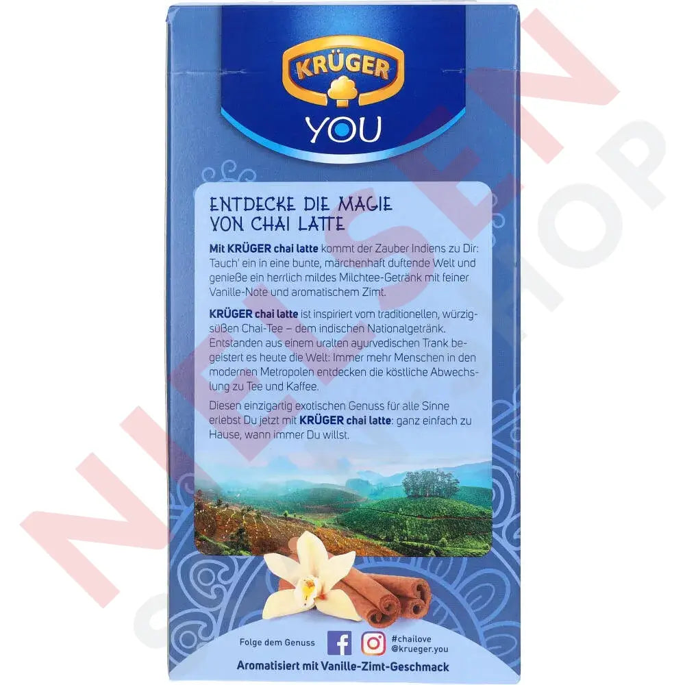 Krüger Chai Latte Classic 250G Slik & Dagligvarer