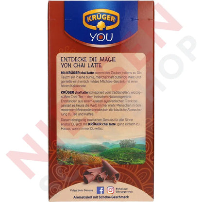 Krüger Chai Latte Schoko 250G Slik & Dagligvarer