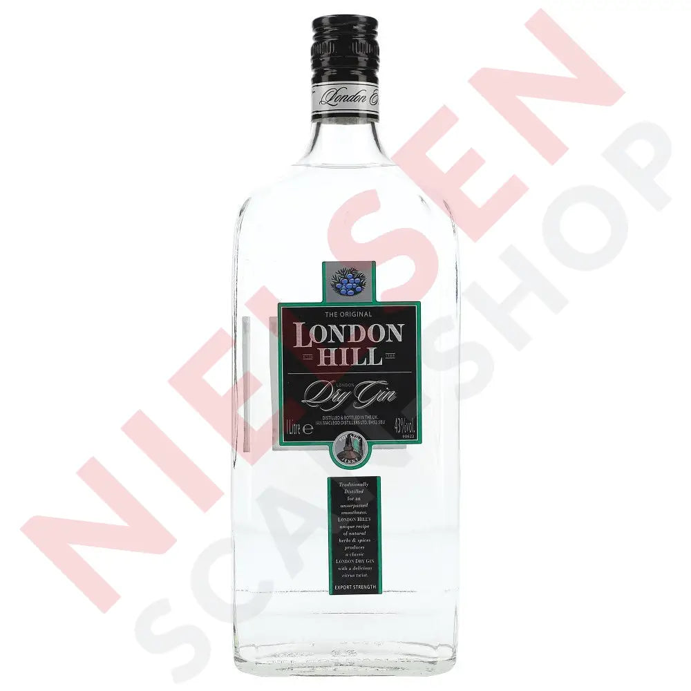 London Hill Dry Gin 43% 1 ltr. - AllSpirits