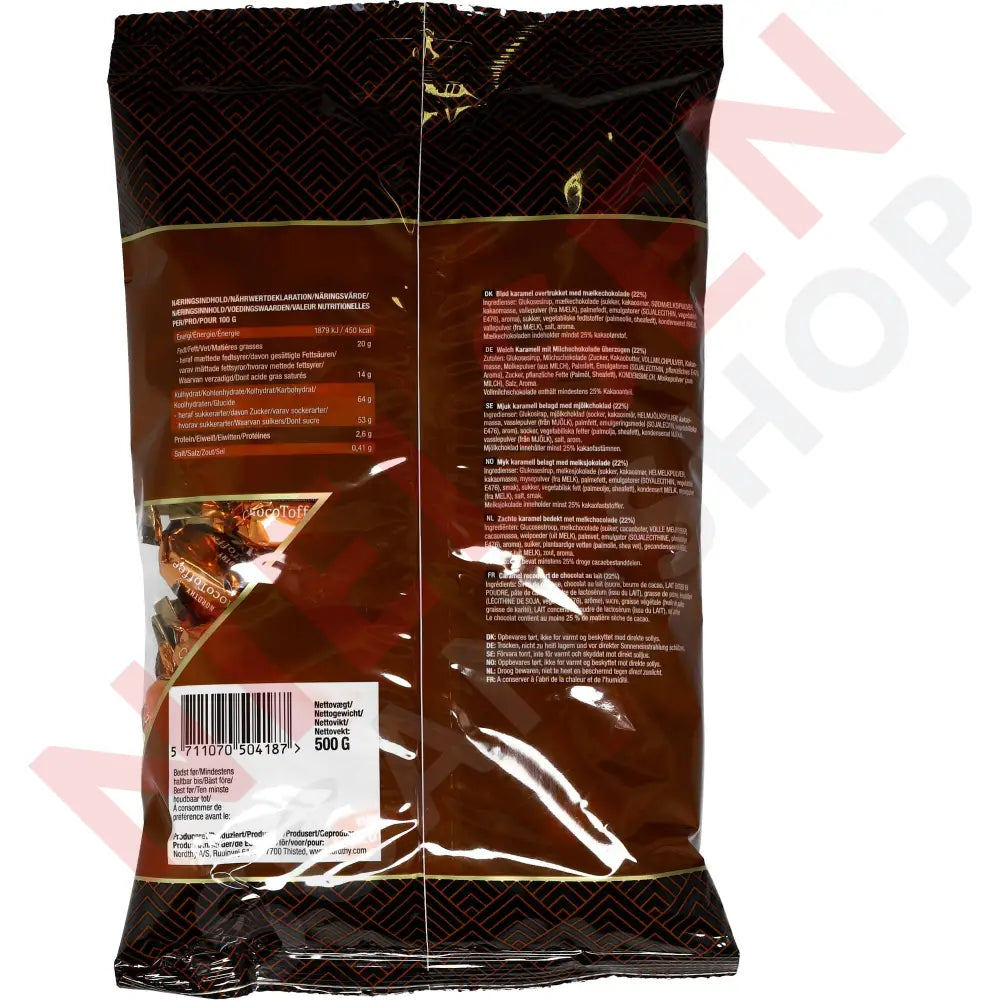 Nordthy Choco Toffee 500G Slik & Dagligvarer