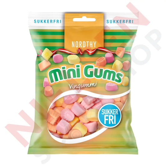 Nordthy Sukkerfri Mini Gums Slik & Dagligvarer