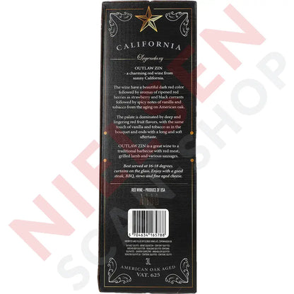 Outlaw Zin Zinfandel Vin