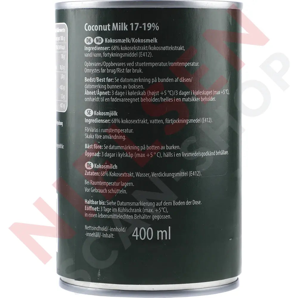 Panda Expressen Kokosmælk 17-19%