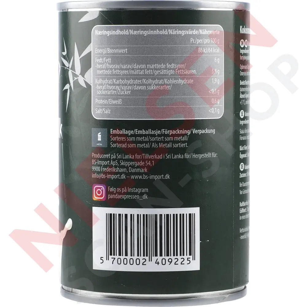 Panda Expressen Kokosmælk 5-7%