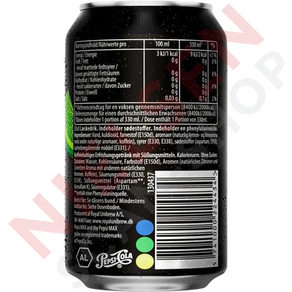 Pepsi Max Lime Softdrinks & Energydrinks