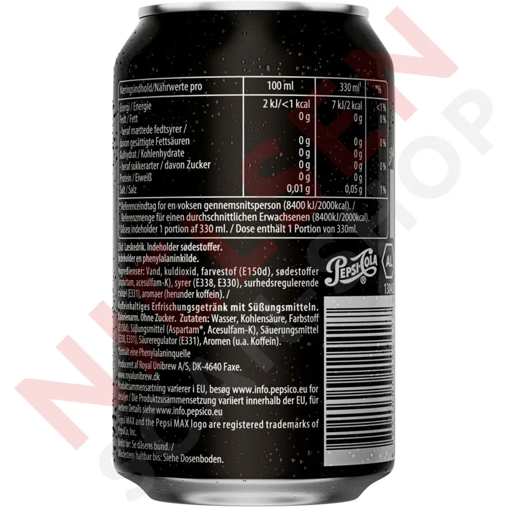 Pepsi Max Softdrinks & Energydrinks