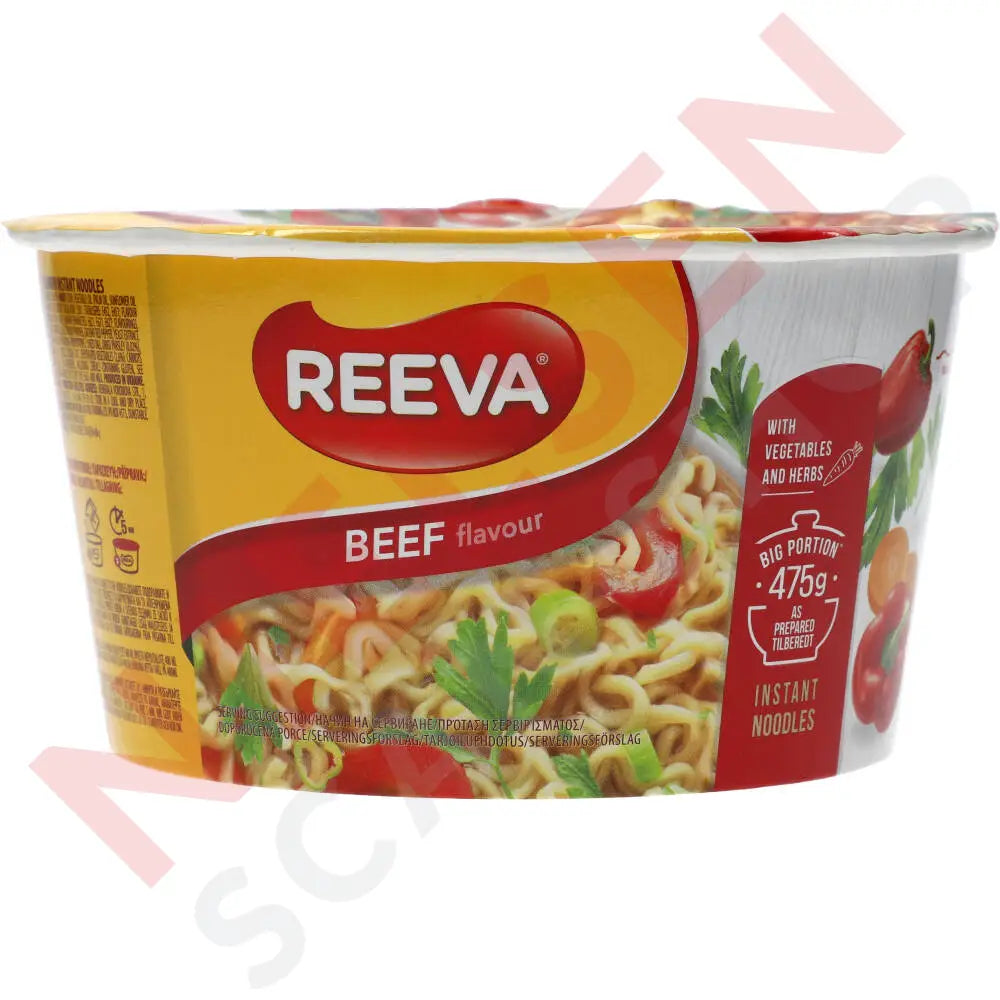 Reeva Big Bowl Instant Nudler Kylling Slik & Dagligvarer