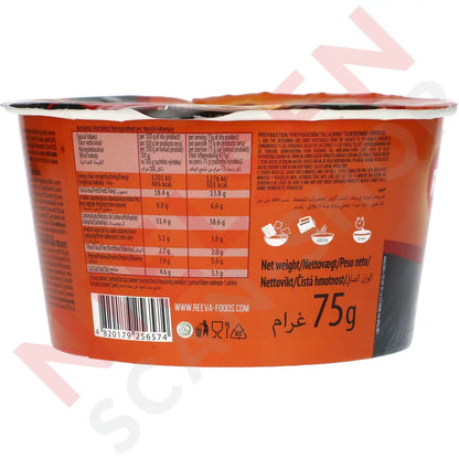 Reeva Big Bowl Instant Nudler Spicykylling Slik & Dagligvarer