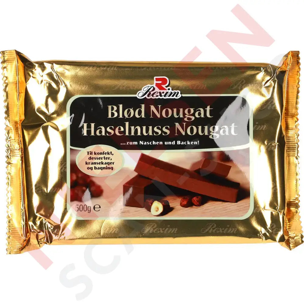 Rexim Blød Nougat Haselnuss 500G Slik & Dagligvarer