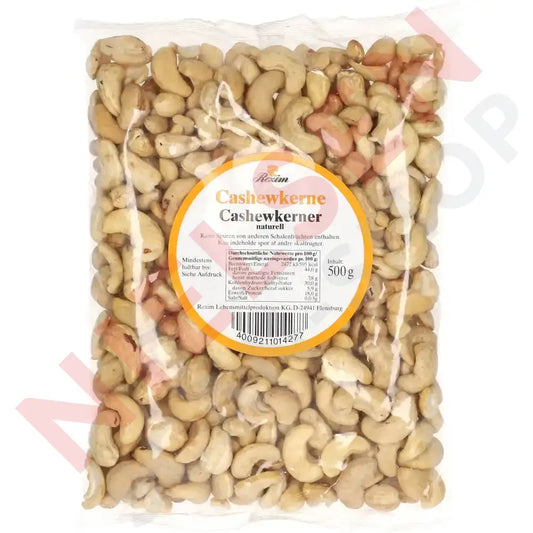 Rexim Cashewkerne Naturell 500G Slik & Dagligvarer