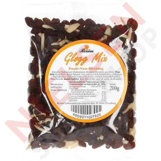 Rexim Gløgg Mix Frucht-Nuss-Mischung 200G Slik & Dagligvarer