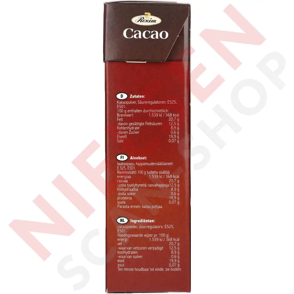 Rexim Holland Kakao 250G Slik & Dagligvarer
