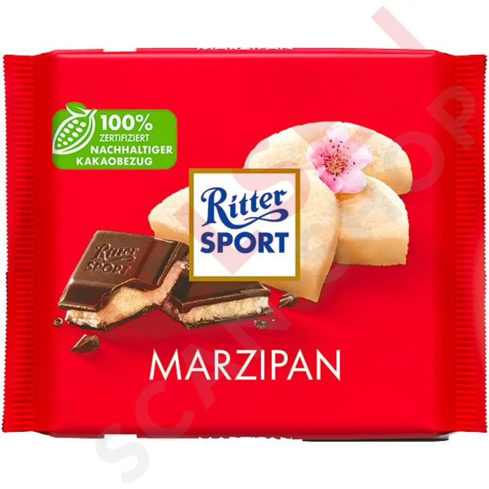 Ritter Sport Schokolade Marzipan 100g - AllSpirits